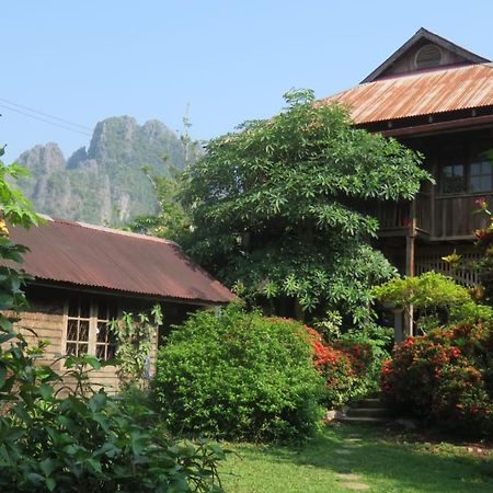 Maylyn Guesthouse Vang Vieng Bagian luar foto